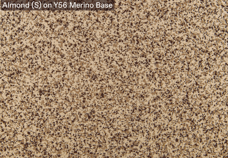 Ultra Flake Almond S On Y56 Merino Base official colour sample