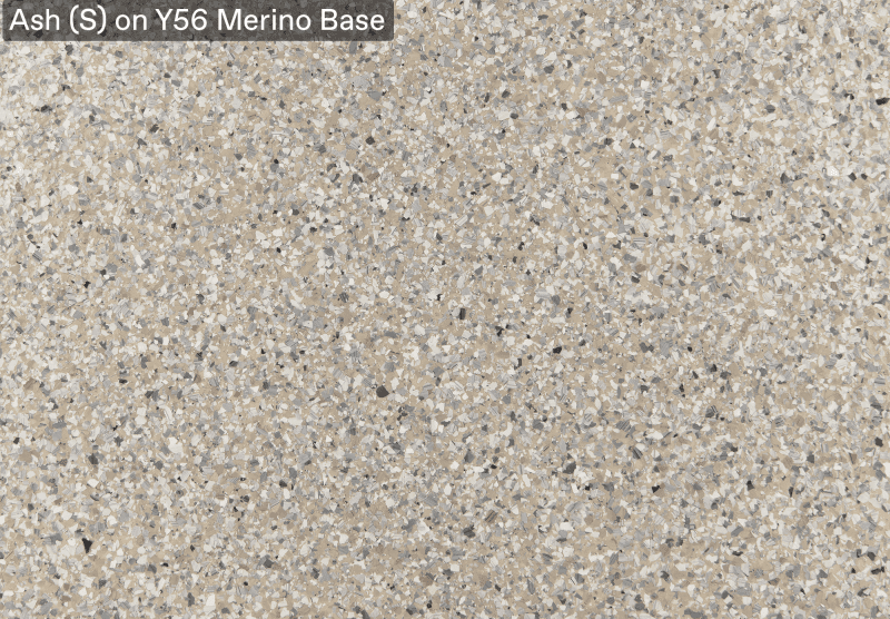 Ultra Flake Ash S On Y56 Merino Base official colour sample