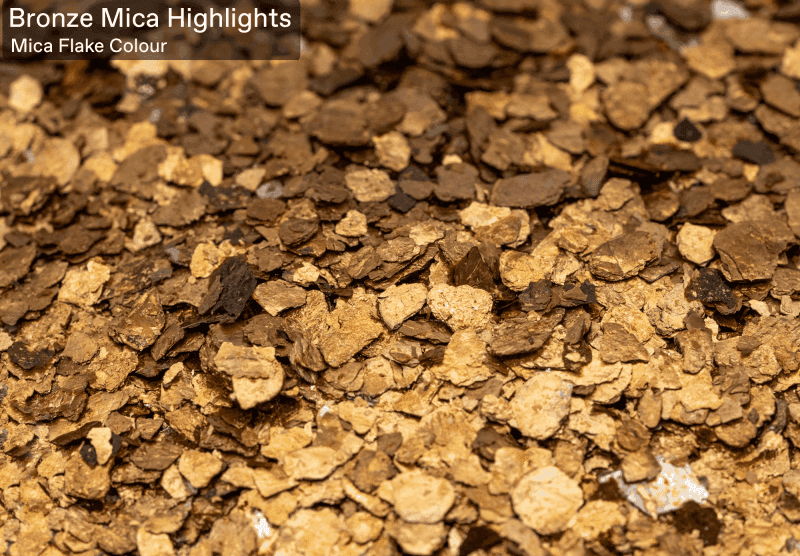 Ultra Flake Bronze Mica Flake official colour sample