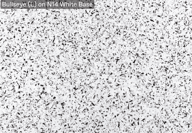 Ultra Flake Bullseye L On N14 White Base official colour sample