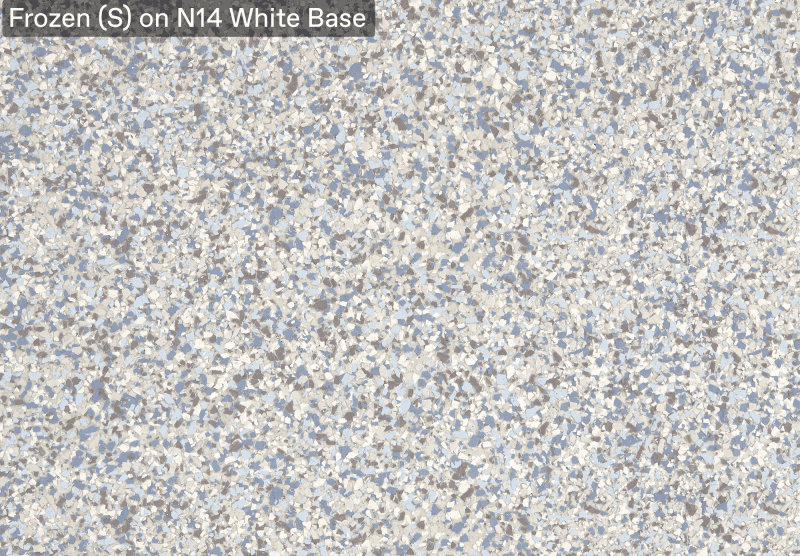 Ultra Flake Frozen S On N14 White Base official colour sample