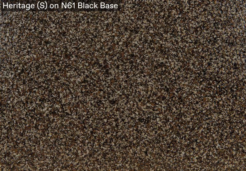 Ultra Flake Heritage S On N61 Black Base official colour sample