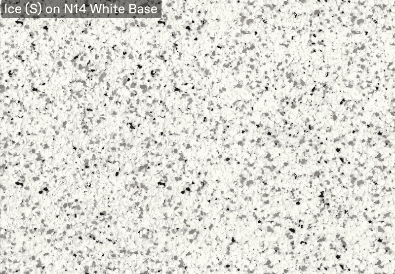 Ultra Flake Ice S On N14 White Base official colour sample