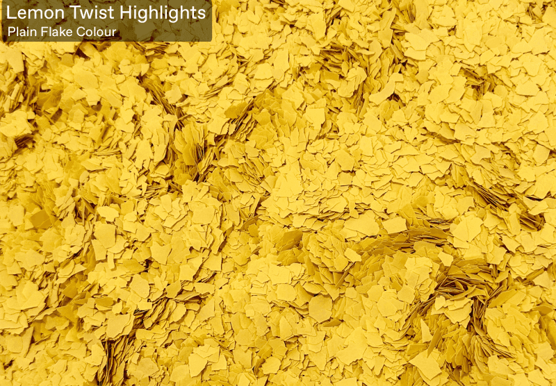 Ultra Flake Lemon Twist Highlights official colour sample