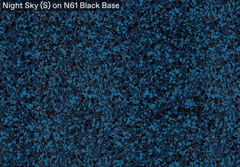Ultra Flake Night Sky S On N61 Black Base official colour sample