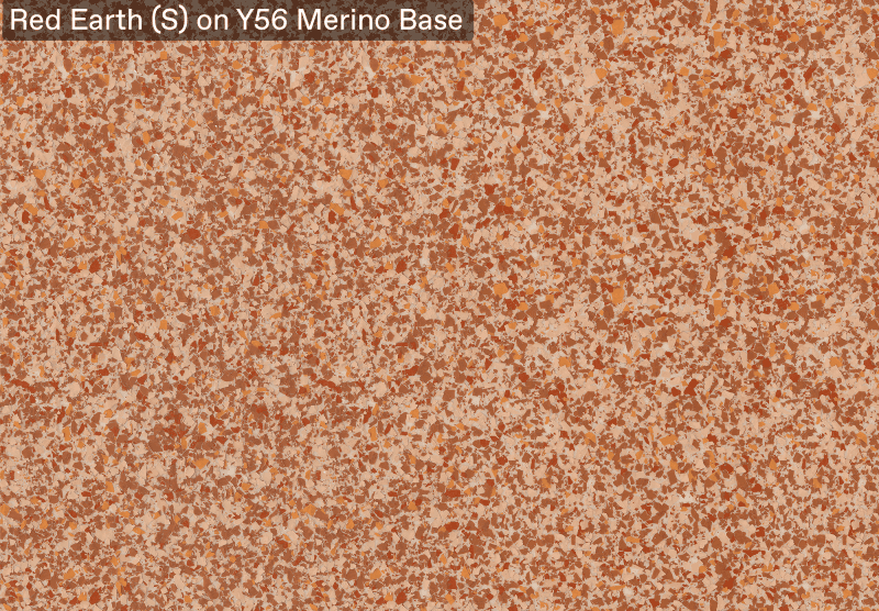 Ultra Flake Red Earth S On Y56 Merino official colour sample