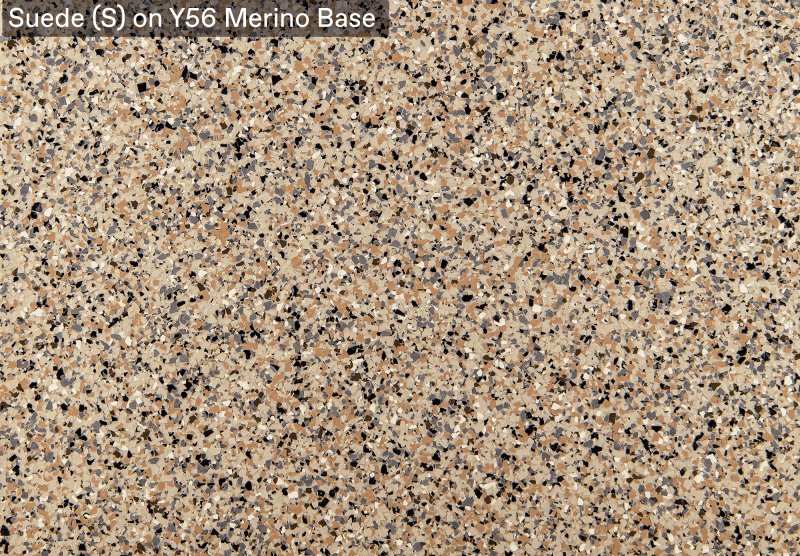 Ultra Flake Suede S On Y56 Merino Base official colour sample