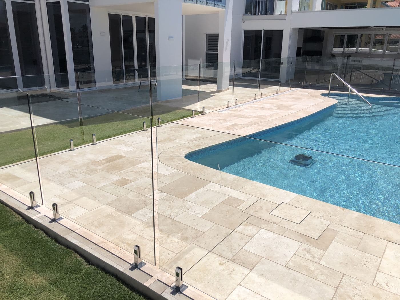 Pools & exteriors project completed by Stone Care Co.
