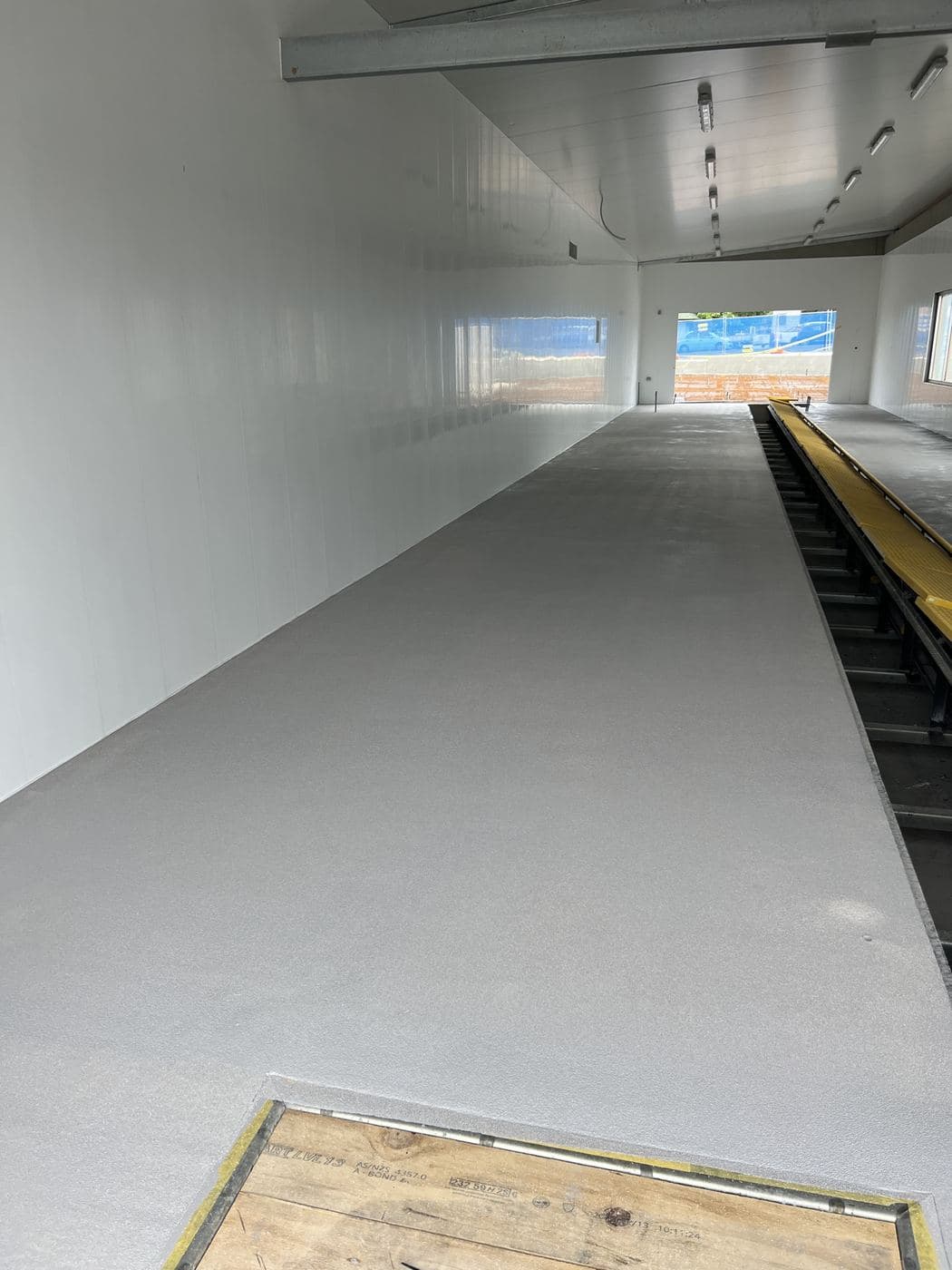 Epoxy & commercial project completed by Stone Care Co.