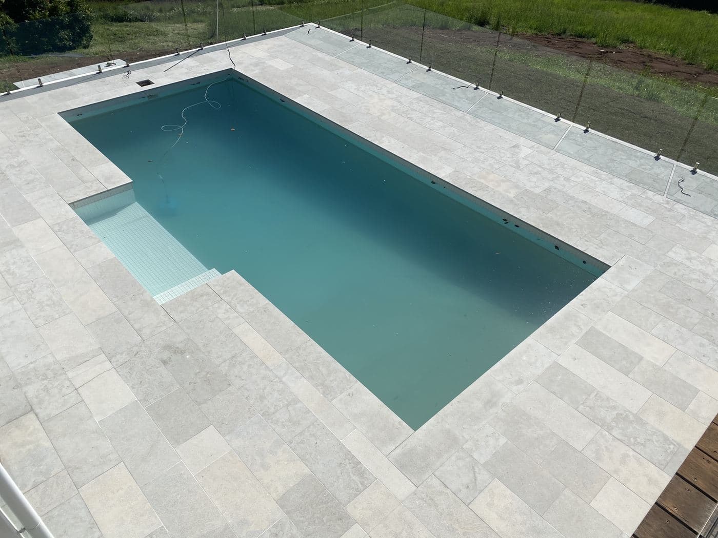 Pools & exteriors project completed by Stone Care Co.