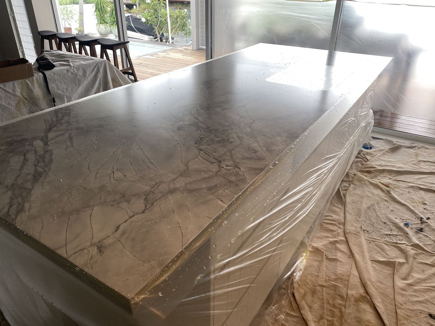 Kitchens & stonework project completed by Stone Care Co.